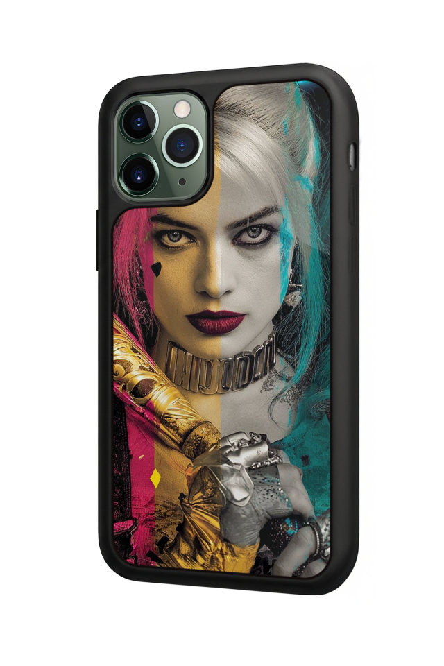 iPhone 11 Pro Max Uyumlu HarleyQueen Tasarımlı Glossy Premium Kılıf