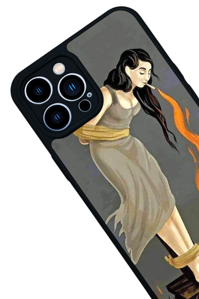 iPhone 13 Pro Max Uyumlu Kalp Love Tasarımlı Glossy Premium Kılıf