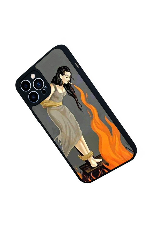 iPhone 13 Pro Max Uyumlu Kalp Love Tasarımlı Glossy Premium Kılıf