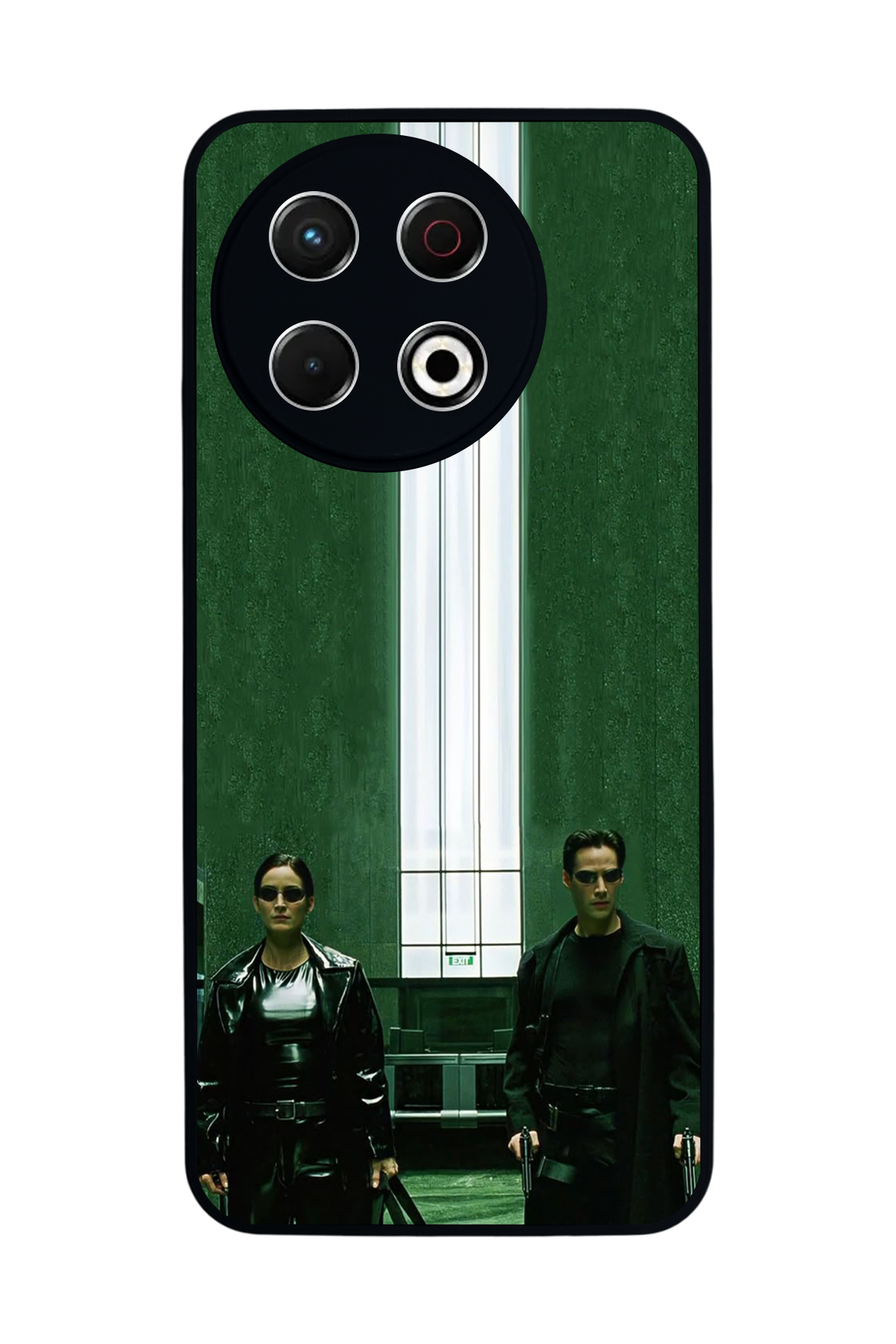 Tecno Spark 30 Pro Uyumlu MatriTecno Spark 30 Pro Tasarımlı Glossy Premium Kılıf