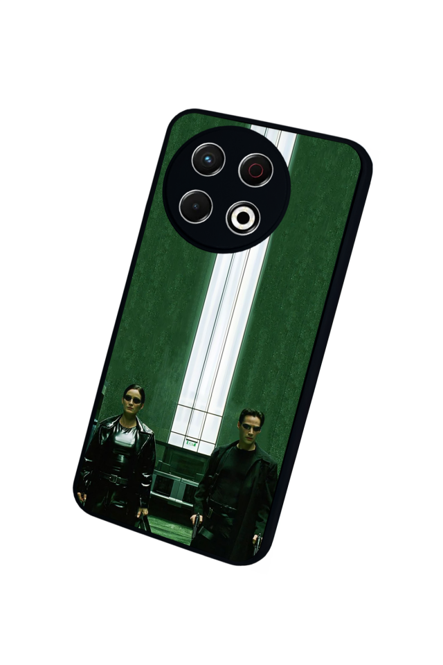 Tecno Spark 30 Pro Uyumlu MatriTecno Spark 30 Pro Tasarımlı Glossy Premium Kılıf