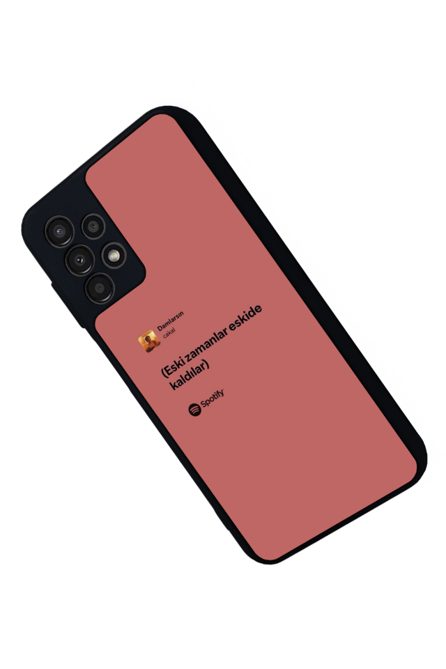 Samsung Galaxy A23 Uyumlu Sarki Sozleri Tasarımlı Glossy Premium Kılıf