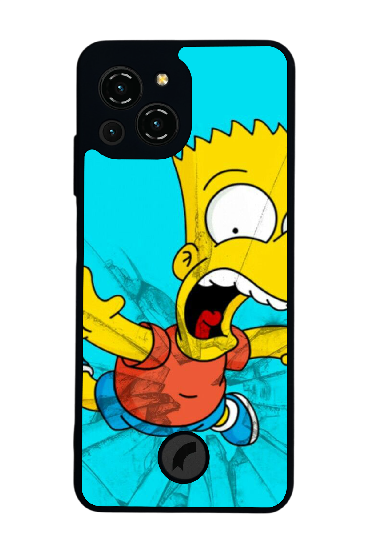 Reeder S23 Pro Max Uyumlu The Simpsons Tasarımlı Glossy Premium Kılıf