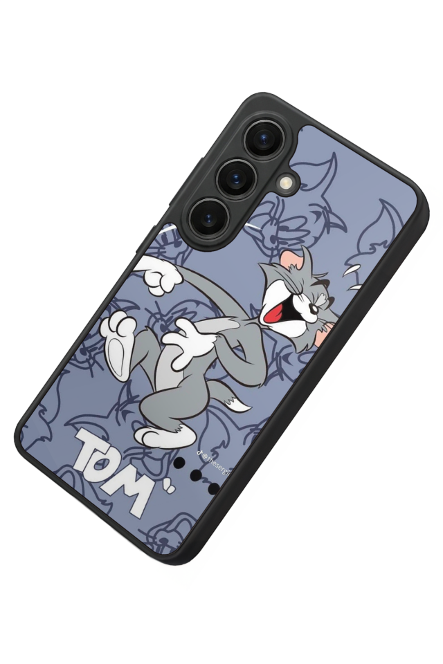 Samsung Galaxy S26 Uyumlu Tom And Jerry Tasarımlı Glossy Premium Kılıf
