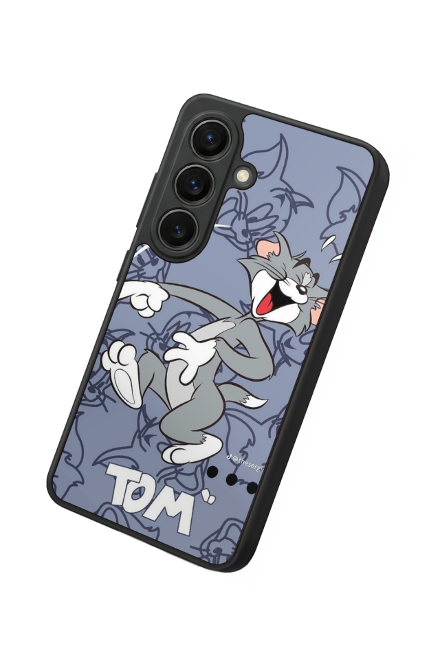 Samsung Galaxy S26 Uyumlu Tom And Jerry Tasarımlı Glossy Premium Kılıf