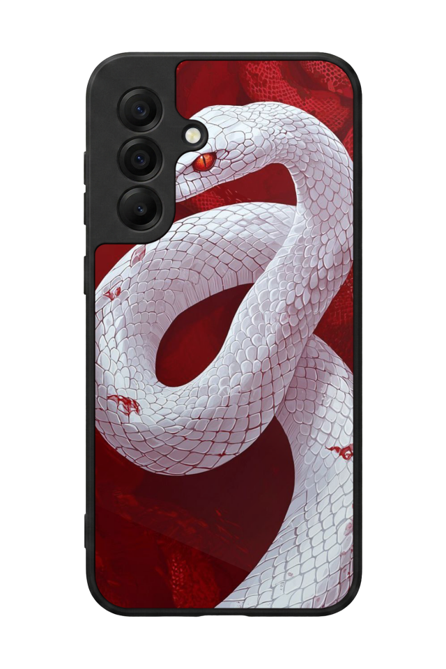 Samsung Galaxy A17 Uyumlu Yılan Tasarımlı Glossy Premium Kılıf