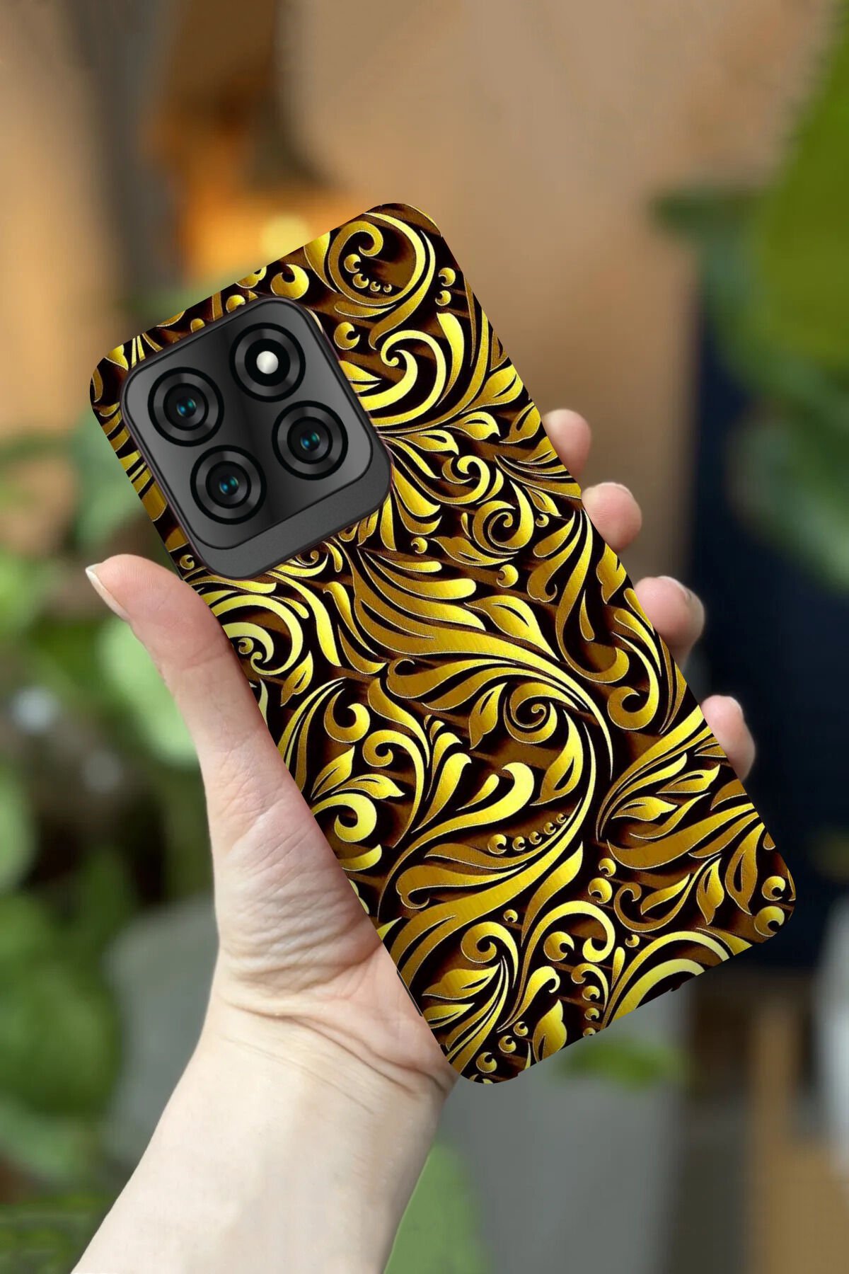 Reeder S71 Uyumlu Kamera Korumalı Karışık Desenli HD Baskılı Silikon Kılıf
