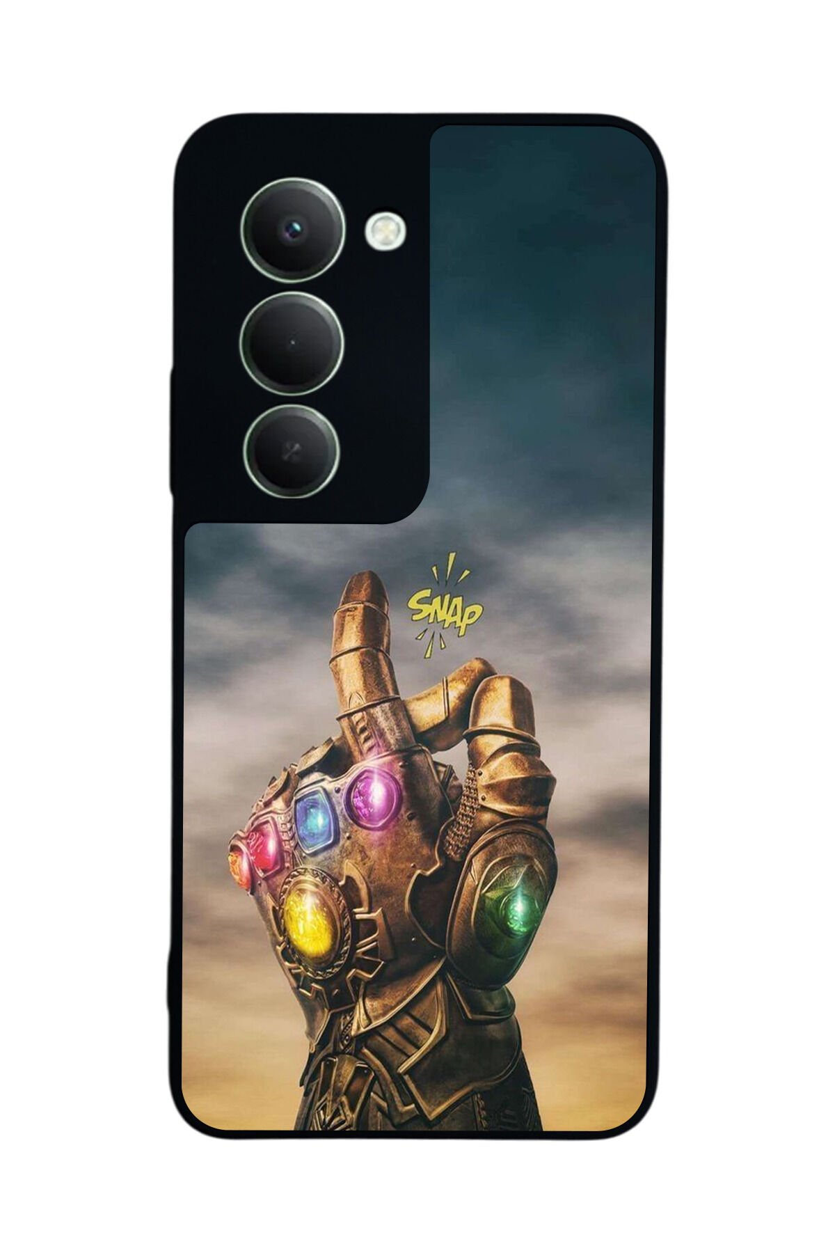 Xiaomi Redmi 15 5G Uyumlu Thanos Tasarımlı Glossy Premium Kılıf