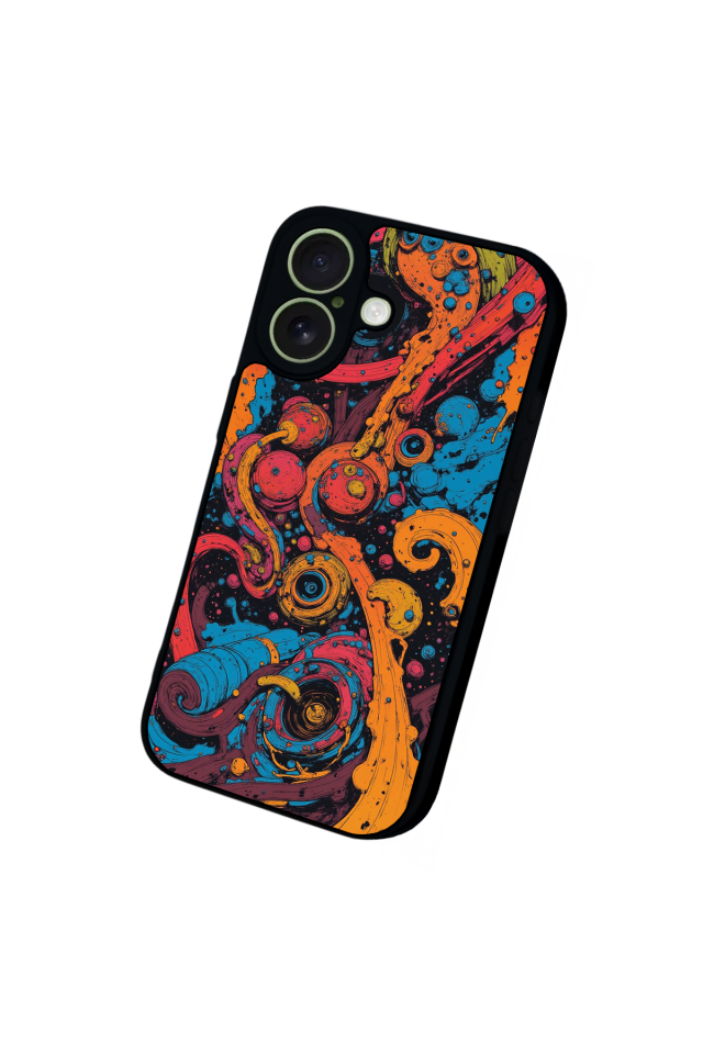 iPhone 17 Uyumlu Abstract Tasarımlı Glossy Premium Kılıf