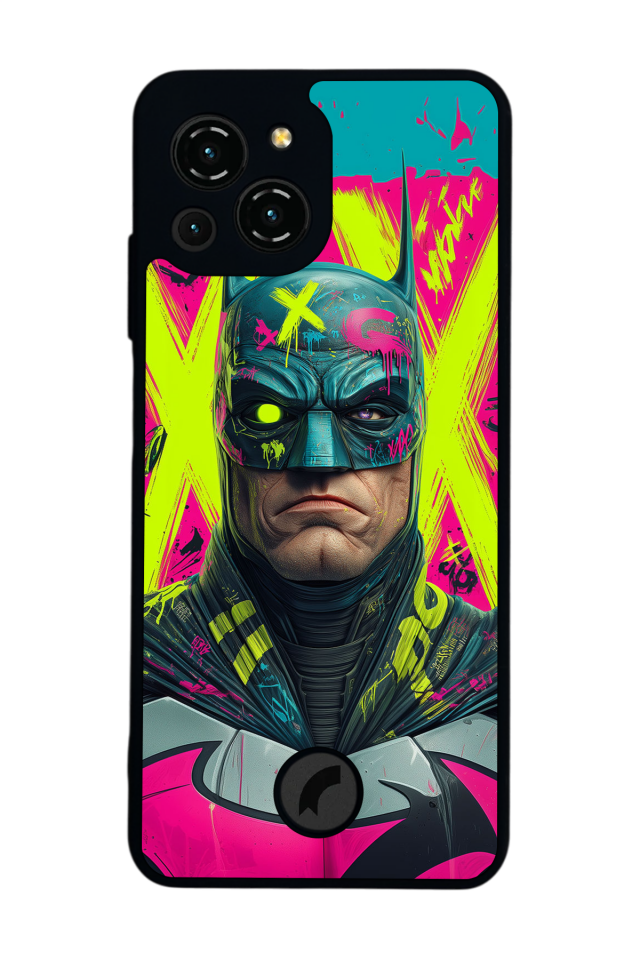 Reeder S23 Pro Max Uyumlu Batman Tasarımlı Glossy Premium Kılıf