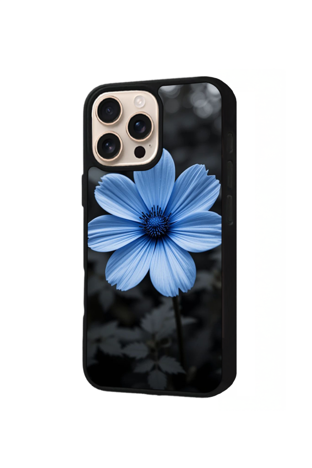 iPhone 16 Pro Max Uyumlu Cicek Tasarımlı Glossy Premium Kılıf