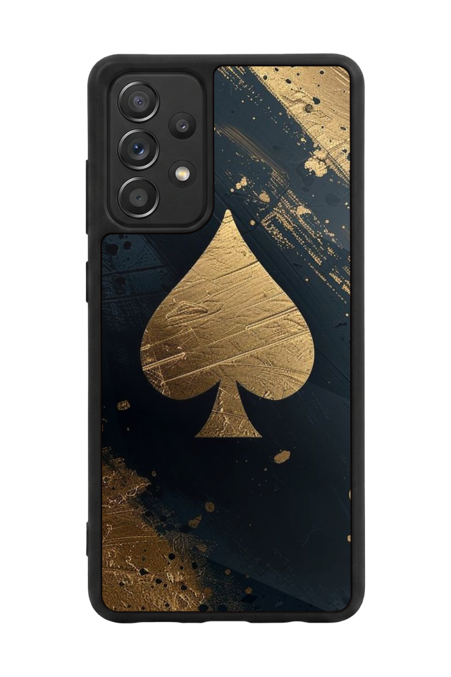 Samsung Galaxy A72 Uyumlu Kart Tasarımlı Glossy Premium Kılıf