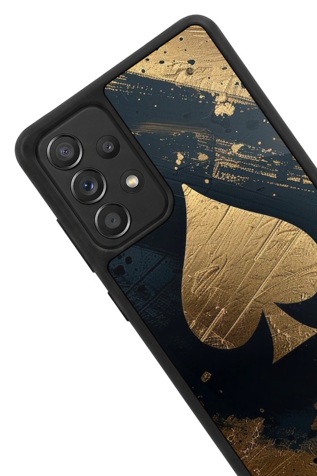 Samsung Galaxy A72 Uyumlu Kart Tasarımlı Glossy Premium Kılıf