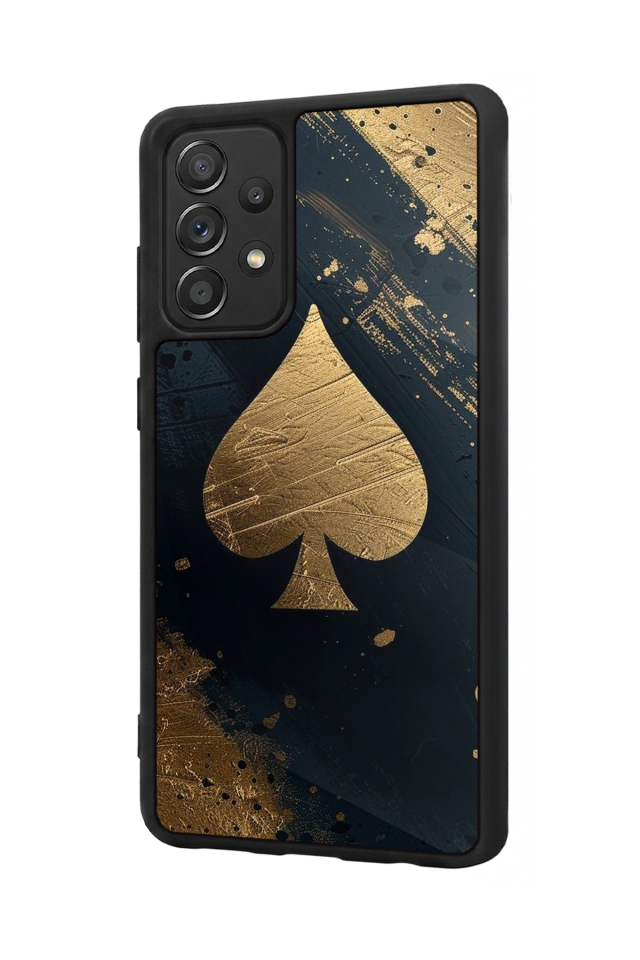 Samsung Galaxy A72 Uyumlu Kart Tasarımlı Glossy Premium Kılıf