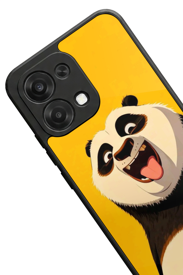 Oppo A6 Pro Uyumlu Kung Fu Panda Tasarımlı Glossy Premium Kılıf