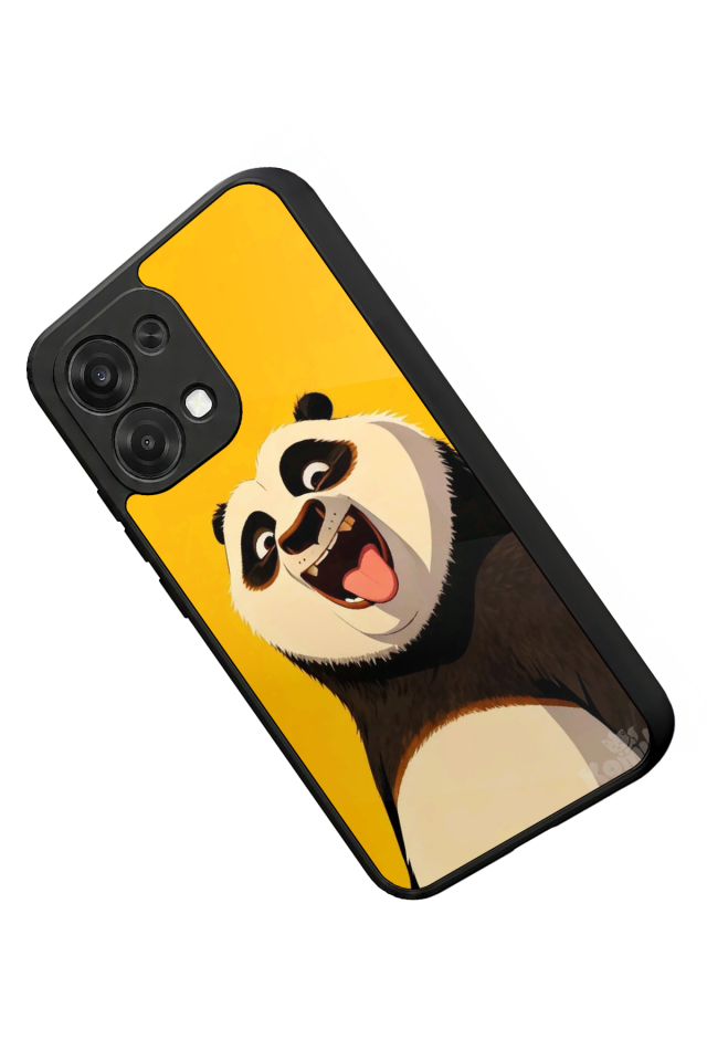 Oppo A6 Pro Uyumlu Kung Fu Panda Tasarımlı Glossy Premium Kılıf