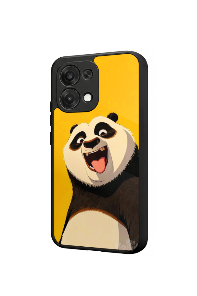 Oppo A6 Pro Uyumlu Kung Fu Panda Tasarımlı Glossy Premium Kılıf