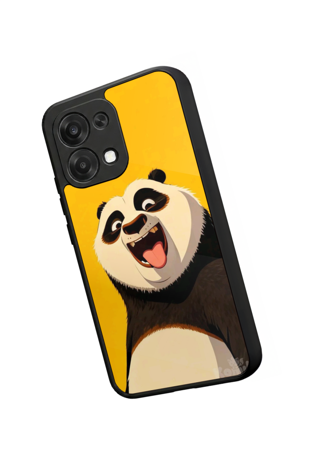 Oppo A6 Pro Uyumlu Kung Fu Panda Tasarımlı Glossy Premium Kılıf