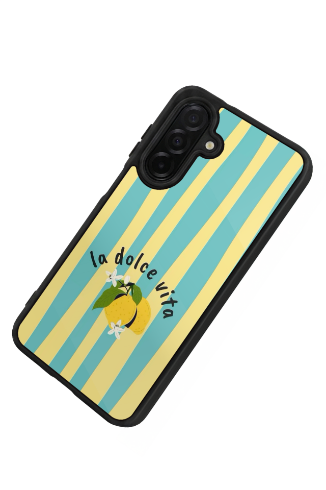 Samsung Galaxy A26 Uyumlu Limon Tasarımlı Glossy Premium Kılıf