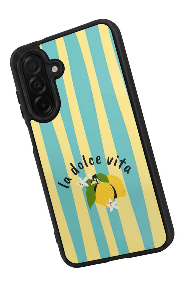 Samsung Galaxy A26 Uyumlu Limon Tasarımlı Glossy Premium Kılıf