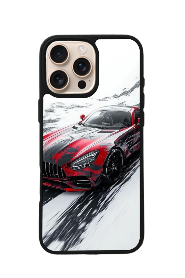 iPhone 14 Pro Max Uyumlu Mercedes Tasarımlı Glossy Premium Kılıf