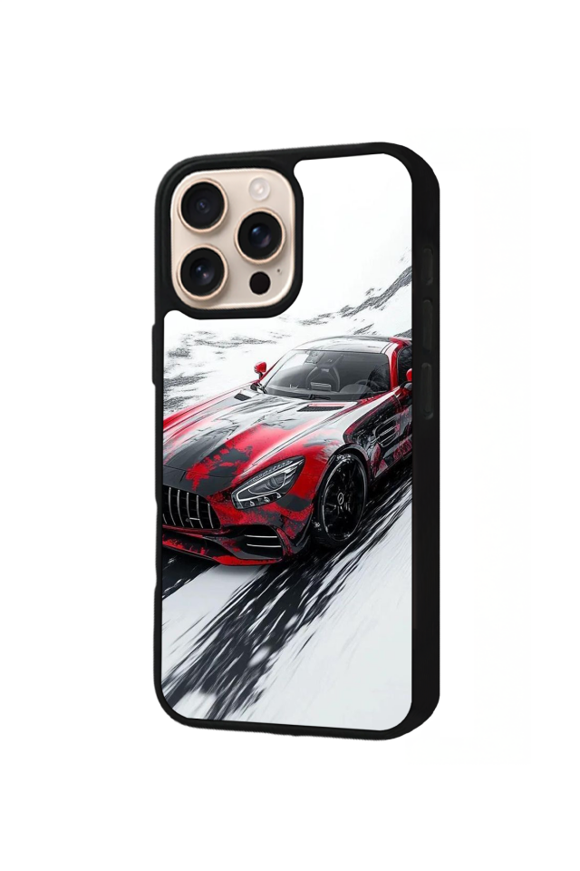 iPhone 14 Pro Max Uyumlu Mercedes Tasarımlı Glossy Premium Kılıf