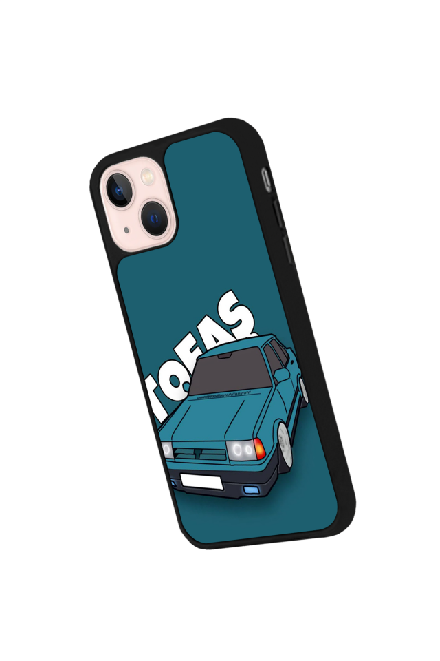 iPhone 15 Uyumlu Tofas Tasarımlı Glossy Premium Kılıf