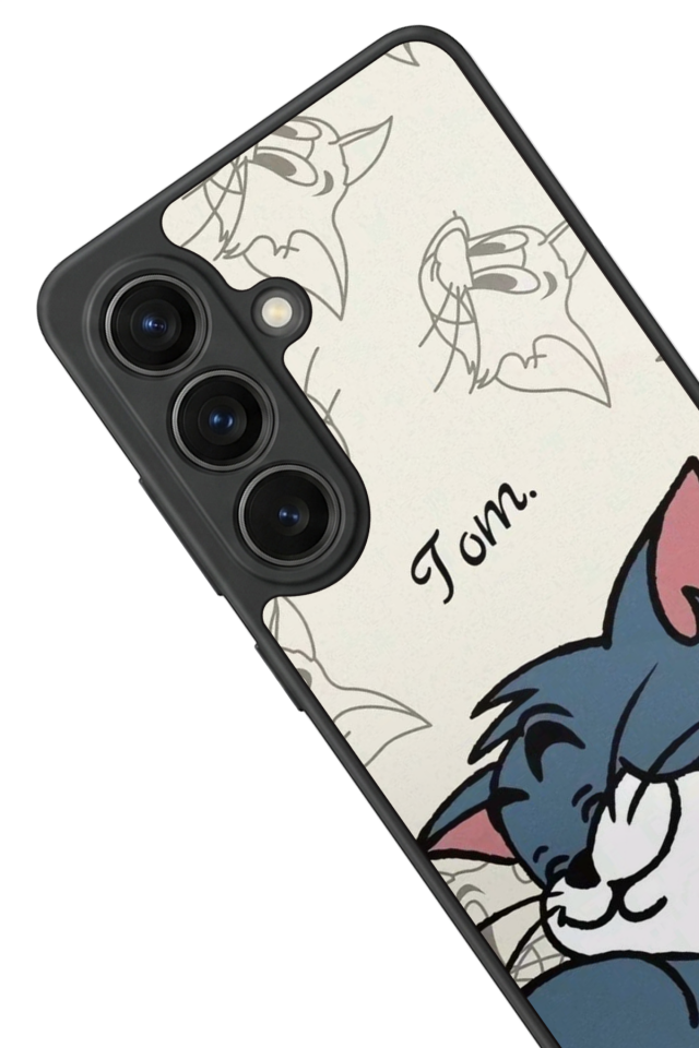 Samsung Galaxy S26 Uyumlu Tom And Jerry Tasarımlı Glossy Premium Kılıf