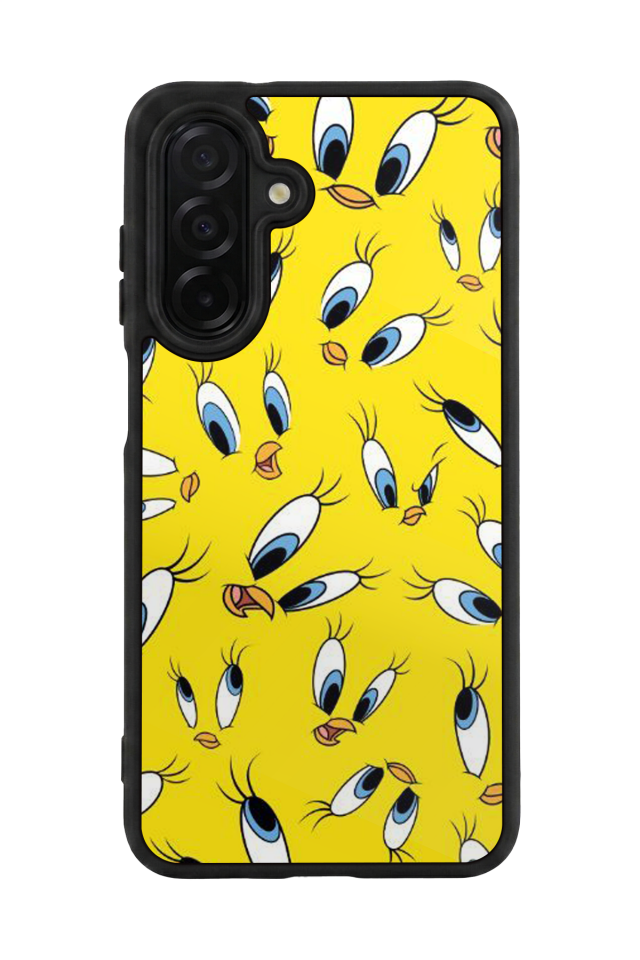 Samsung Galaxy A36 Uyumlu Tweety Tasarımlı Glossy Premium Kılıf