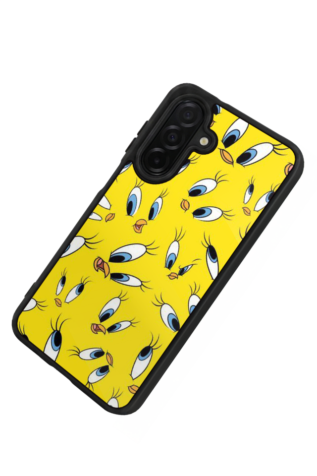 Samsung Galaxy A36 Uyumlu Tweety Tasarımlı Glossy Premium Kılıf