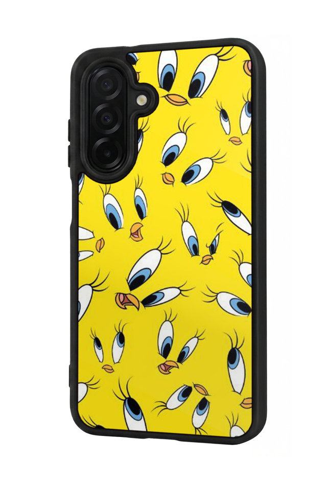 Samsung Galaxy A36 Uyumlu Tweety Tasarımlı Glossy Premium Kılıf