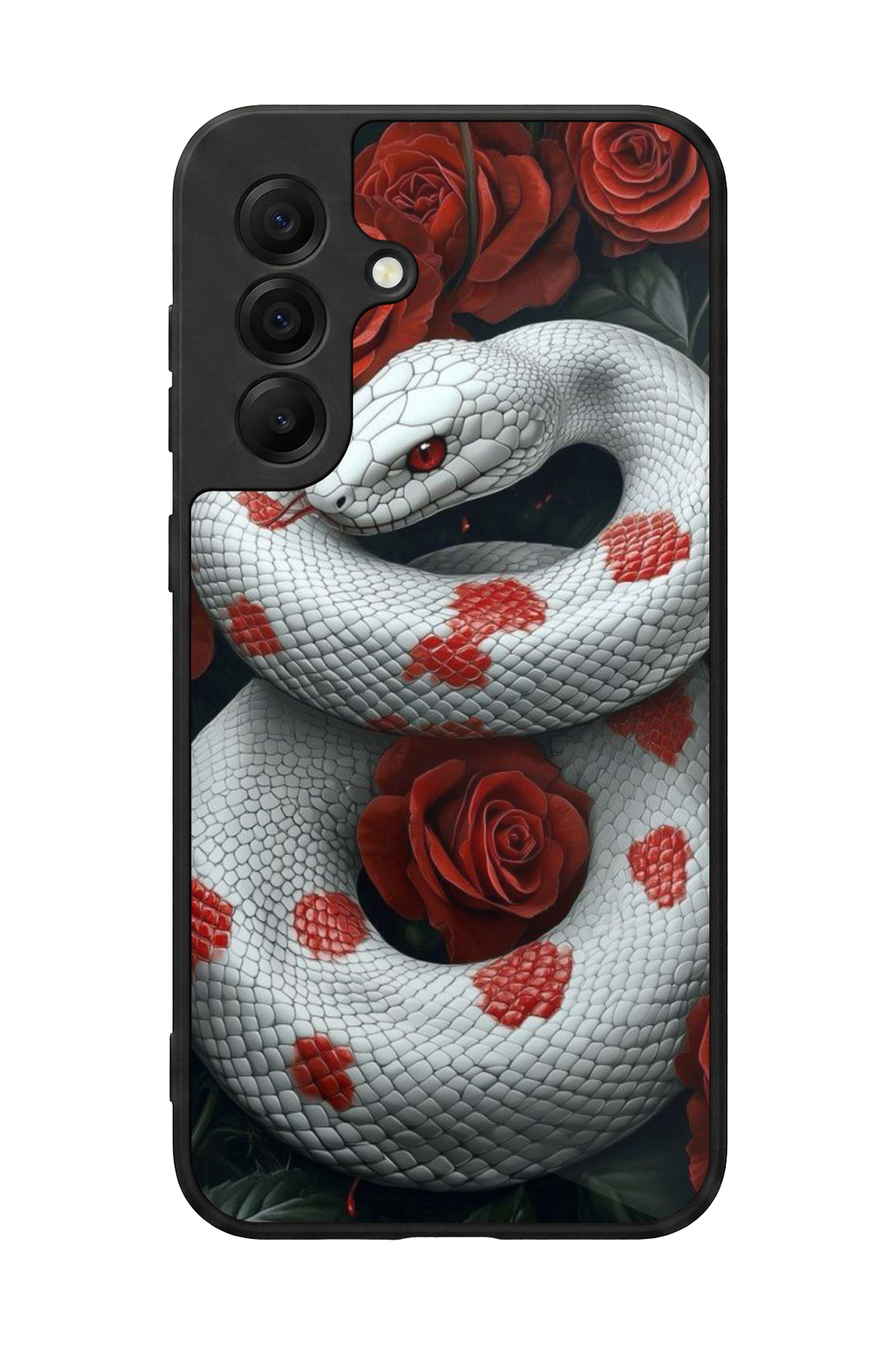 Samsung Galaxy A17 Uyumlu Yılan Tasarımlı Glossy Premium Kılıf