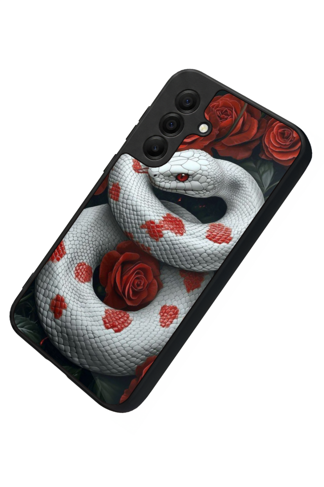 Samsung Galaxy A17 Uyumlu Yılan Tasarımlı Glossy Premium Kılıf