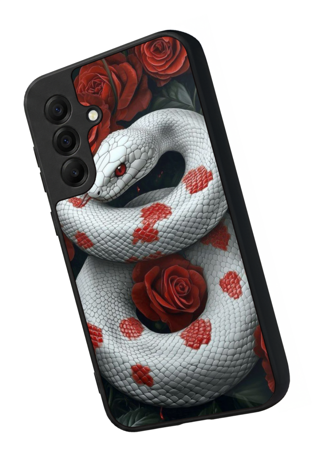 Samsung Galaxy A17 Uyumlu Yılan Tasarımlı Glossy Premium Kılıf