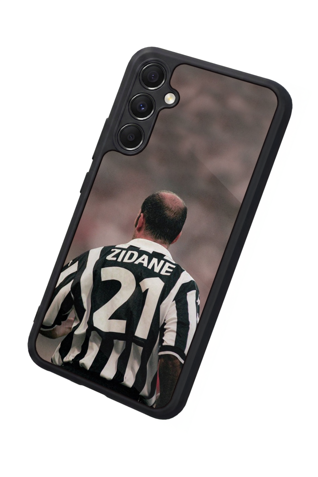 Samsung Galaxy M34 Uyumlu Zidane Tasarımlı Glossy Premium Kılıf