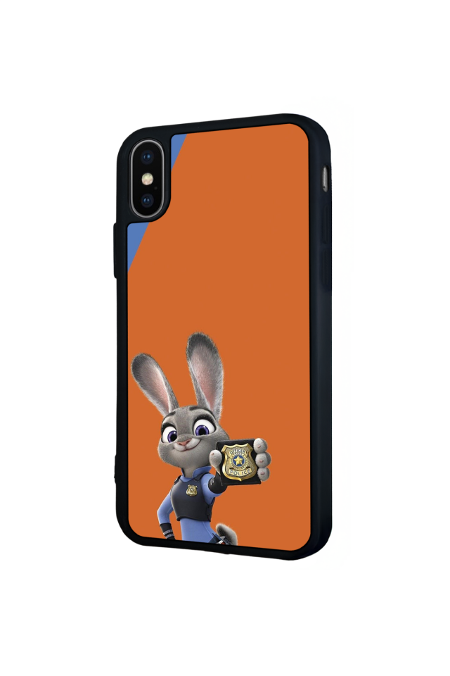 iPhone X/ XS Uyumlu Zootropolis Tasarımlı Glossy Premium Kılıf