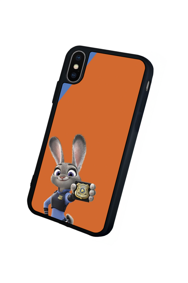 iPhone X/ XS Uyumlu Zootropolis Tasarımlı Glossy Premium Kılıf