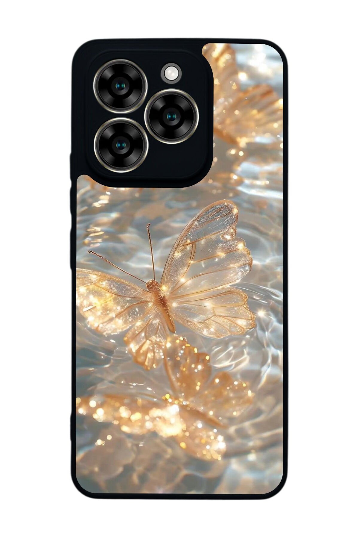 Reeder S919 Uyumlu Kelebek Tasarımlı Glossy Premium Kılıf