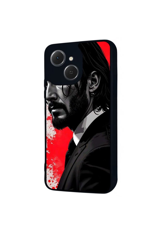 Tecno Spark 40C Uyumlu JohnWick Tasarımlı Glossy Premium Kılıf