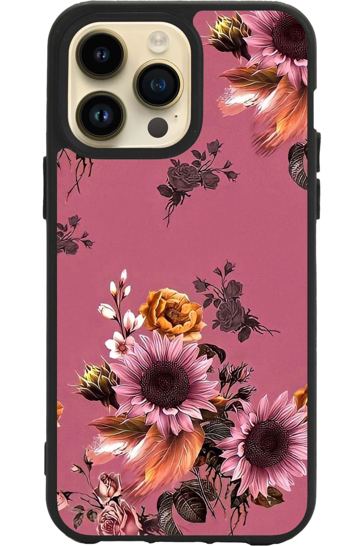 Apple iPhone 16 Pro Siyah Silikon Kılıf Çiziklere ve Darbelere Karşı Koruma