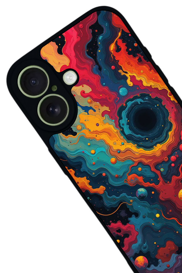 iPhone 17 Uyumlu Abstract Tasarımlı Glossy Premium Kılıf