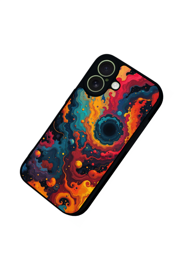 iPhone 17 Uyumlu Abstract Tasarımlı Glossy Premium Kılıf