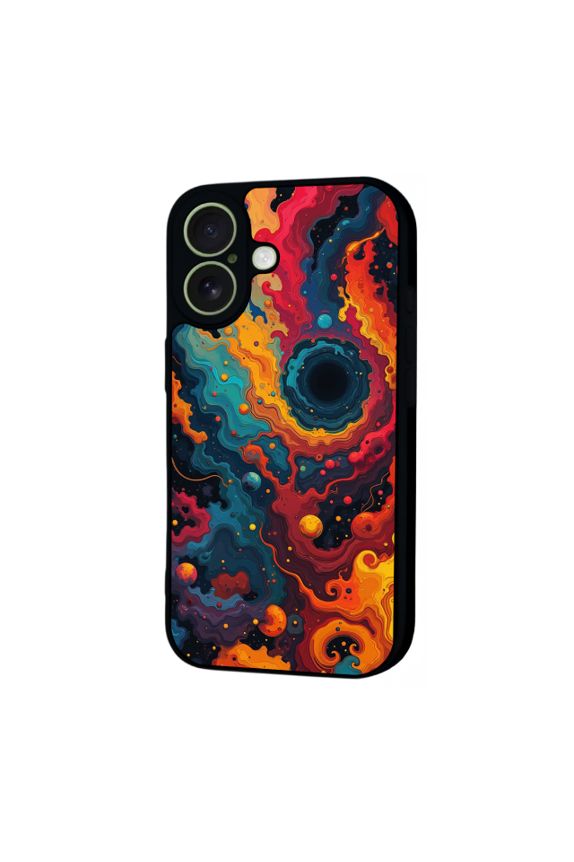 iPhone 17 Uyumlu Abstract Tasarımlı Glossy Premium Kılıf