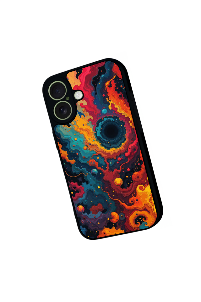 iPhone 17 Uyumlu Abstract Tasarımlı Glossy Premium Kılıf