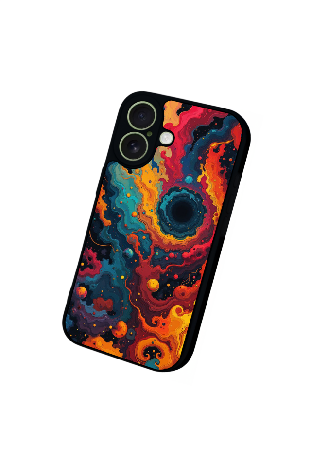 iPhone 17 Uyumlu Abstract Tasarımlı Glossy Premium Kılıf