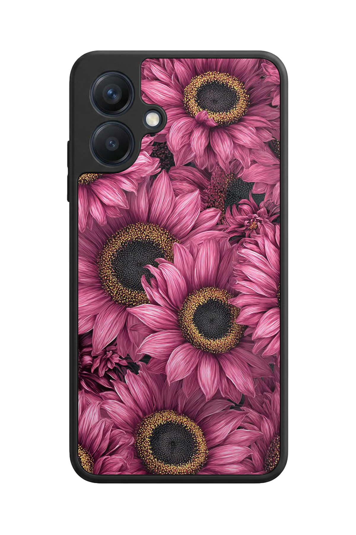 Samsung Galaxy A07 Uyumlu Cicek Tasarımlı Glossy Premium Kılıf