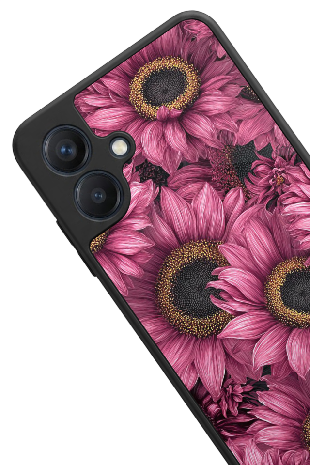 Samsung Galaxy A07 Uyumlu Cicek Tasarımlı Glossy Premium Kılıf