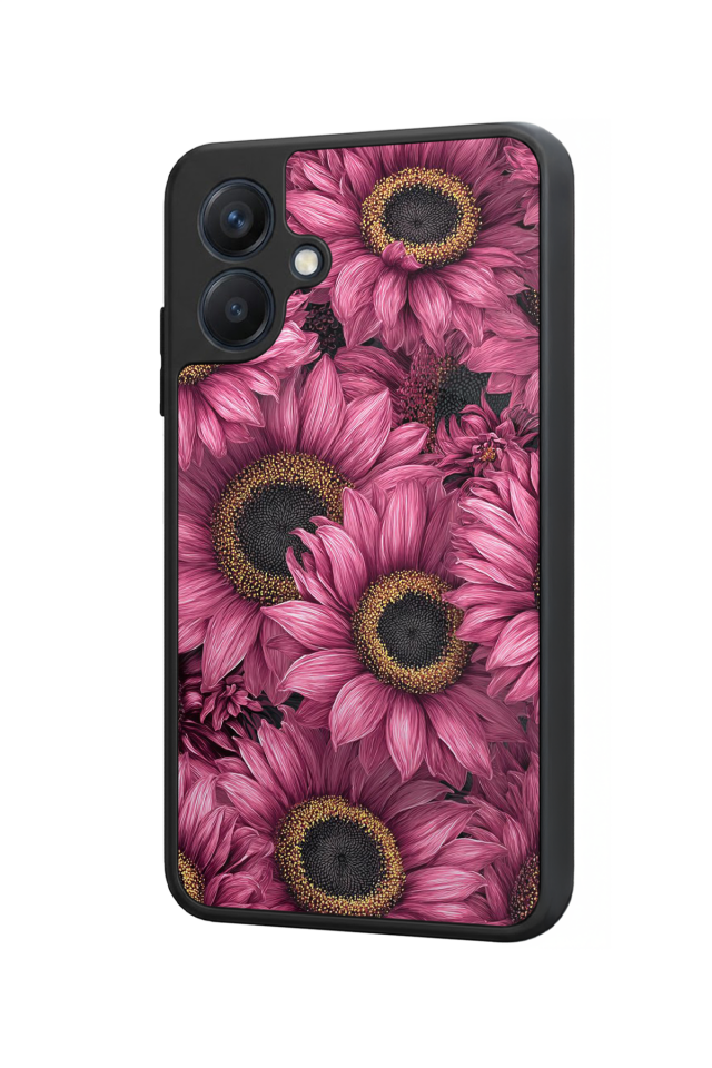 Samsung Galaxy A07 Uyumlu Cicek Tasarımlı Glossy Premium Kılıf