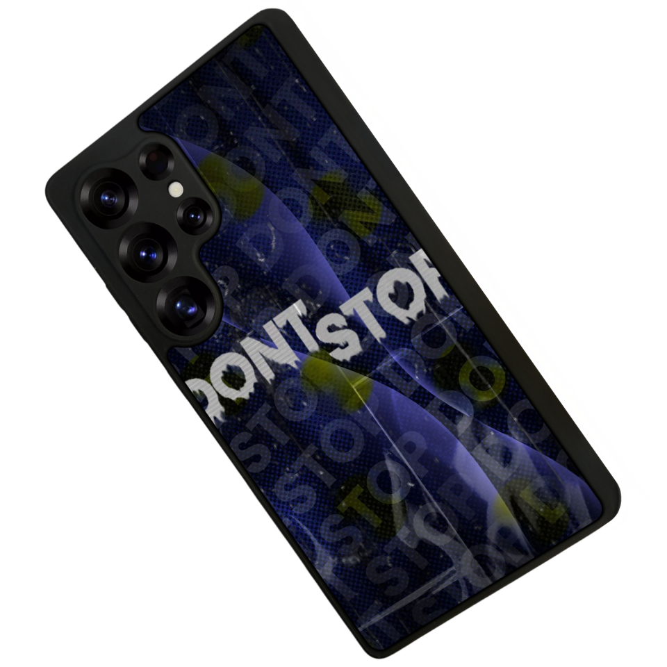 Samsung Galaxy S25 Ultra Uyumlu Dont Stop Tasarımlı Glossy Premium Kılıf