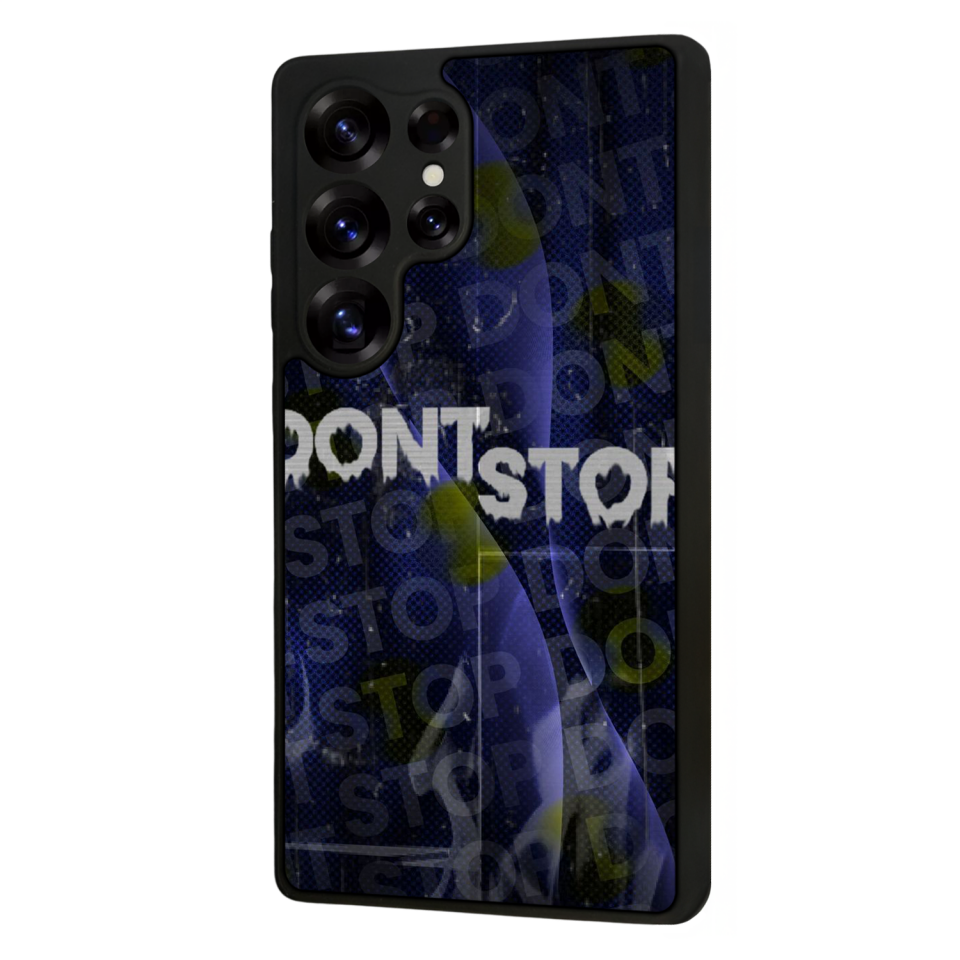 Samsung Galaxy S25 Ultra Uyumlu Dont Stop Tasarımlı Glossy Premium Kılıf